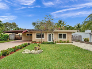 Photo for 1813 SW 14th Court, Fort Lauderdale, FL 33312 - listing #FX-10417986 Shady Banks beauty with 2-car carport & 2 driveways