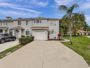 Corner 3 BR, 3.5 BA with 1 car garage in gated Waterways community.
