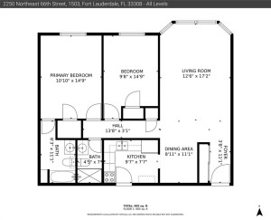 2250 NE 66th Street, 1503, Fort Lauderdale, FL 33308