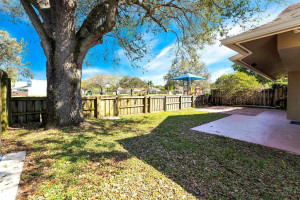 Community Park in your very own backyard . There are two access gates from your yard to the park !!!