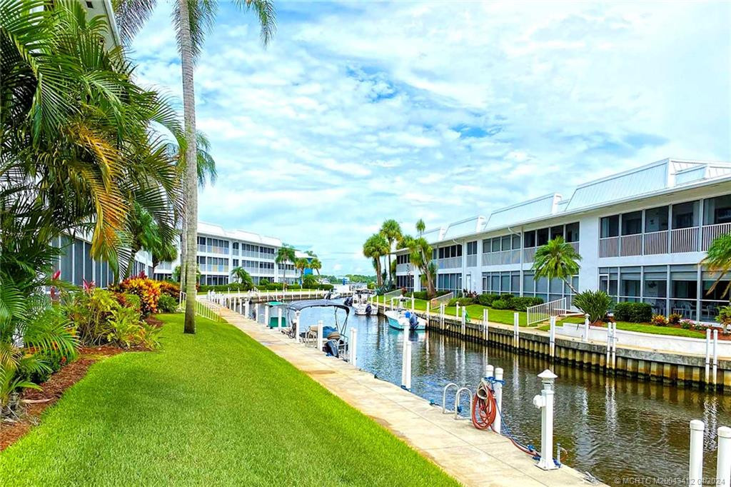 Long views of canal and South Fork of St. Lucie River