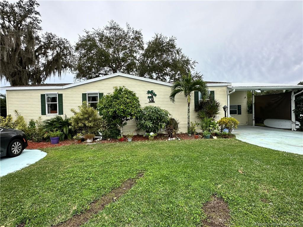 Front of home - 2 driveways