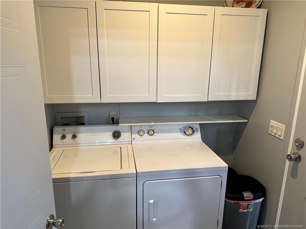 Separate laundry room