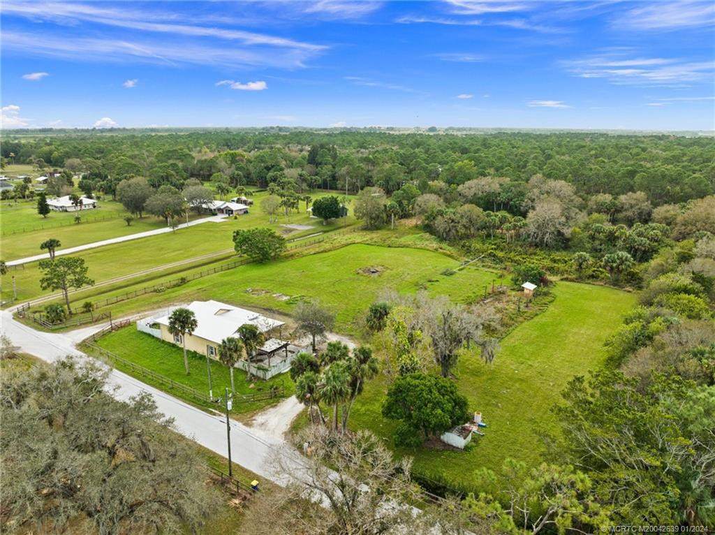 Aerial of property