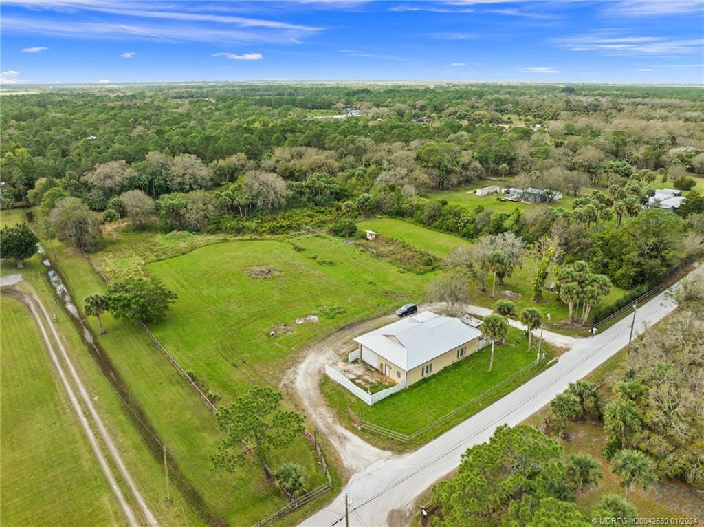 Aerial of property
