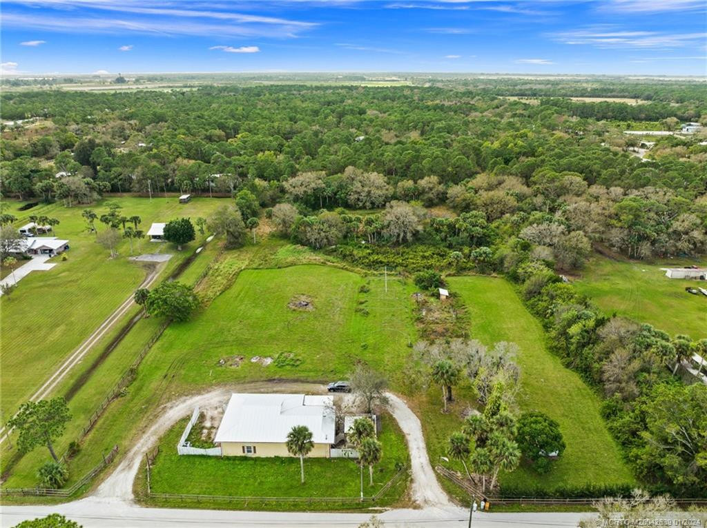 Aerial of property