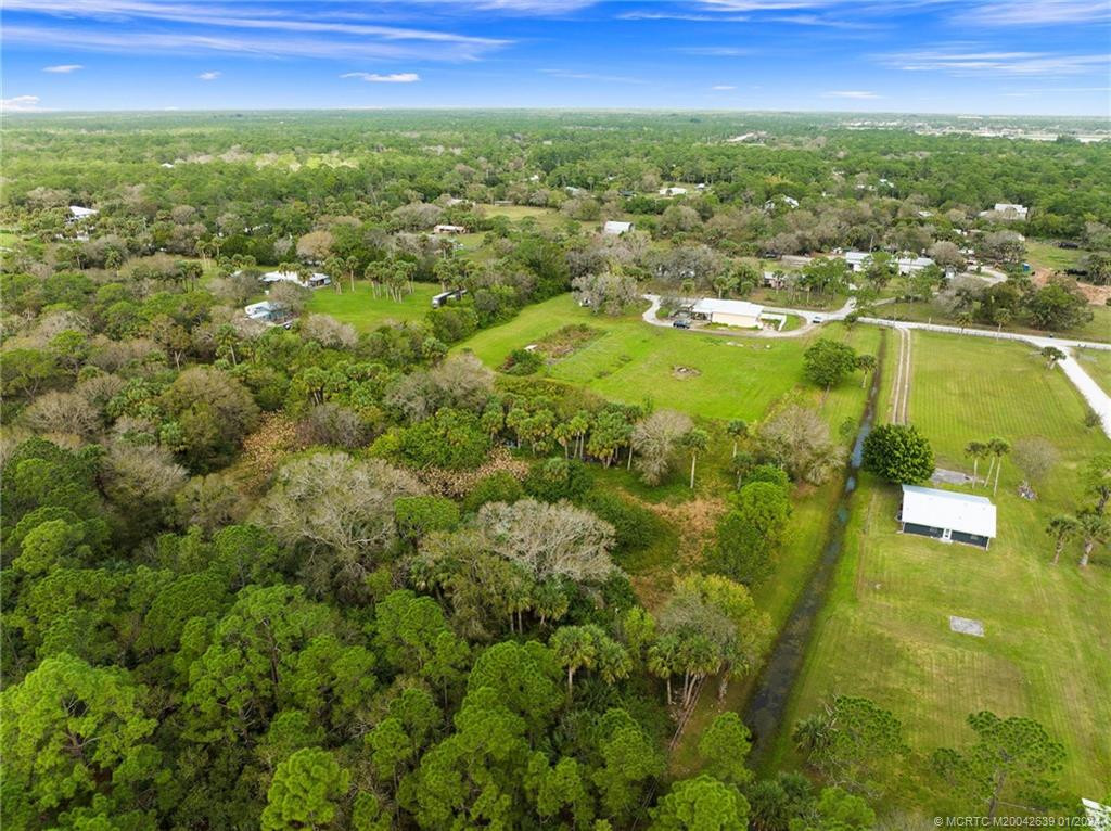 Aerial of property