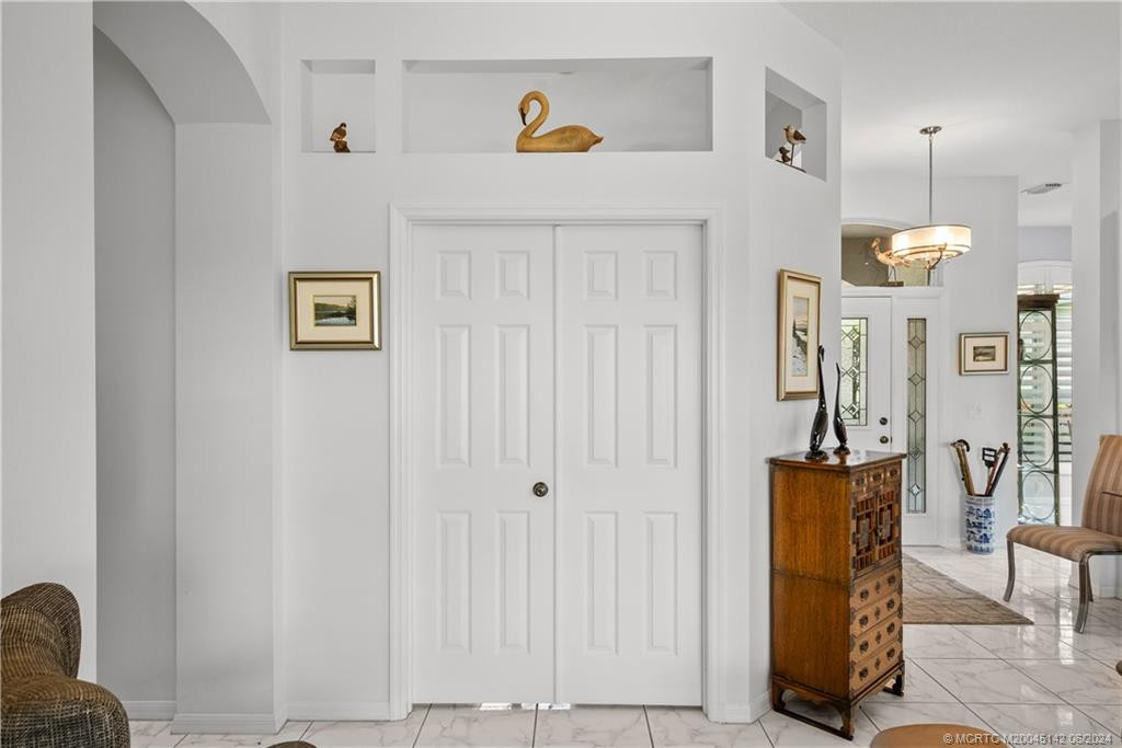 Entry into office or third bedroom