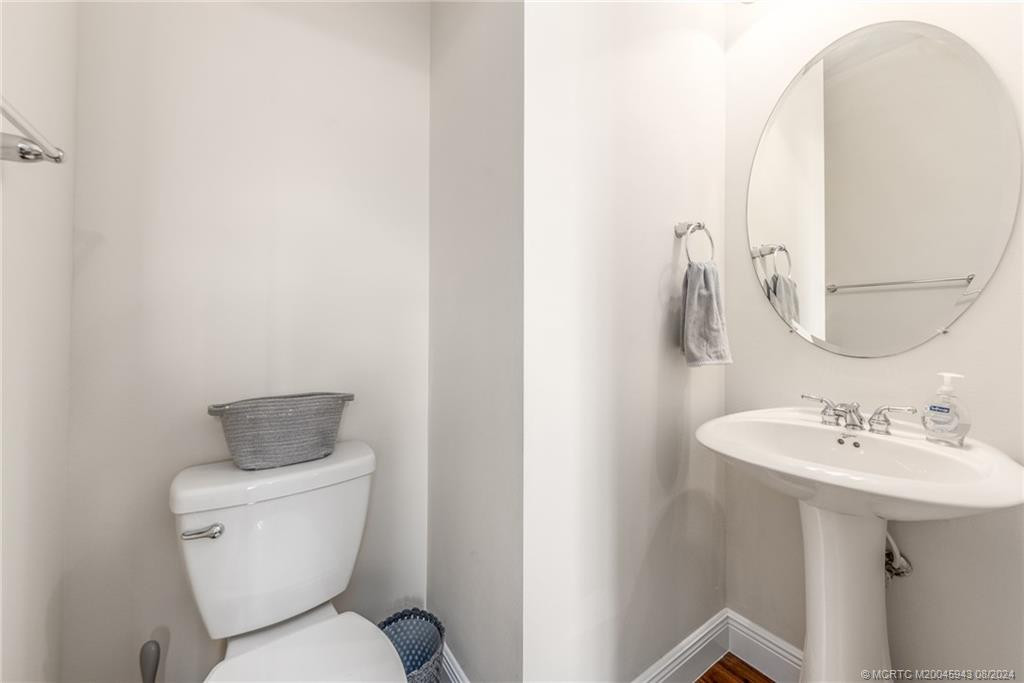 Second Floor Half Bath