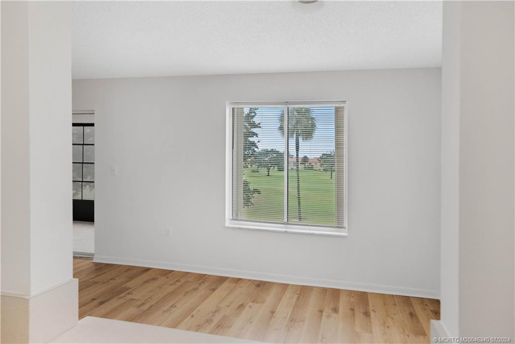 View of Dining room as seen looking thru the Kitchen