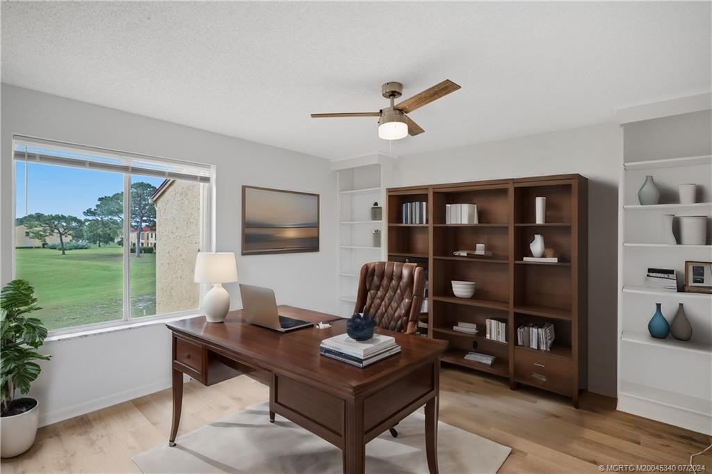 VIRTUAL STAGING. DEN/OFFICE 3RD BEDROOM