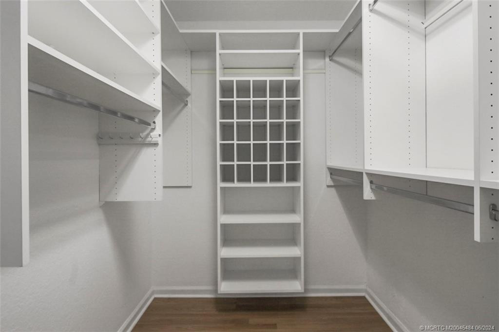master bedroom walk in closet