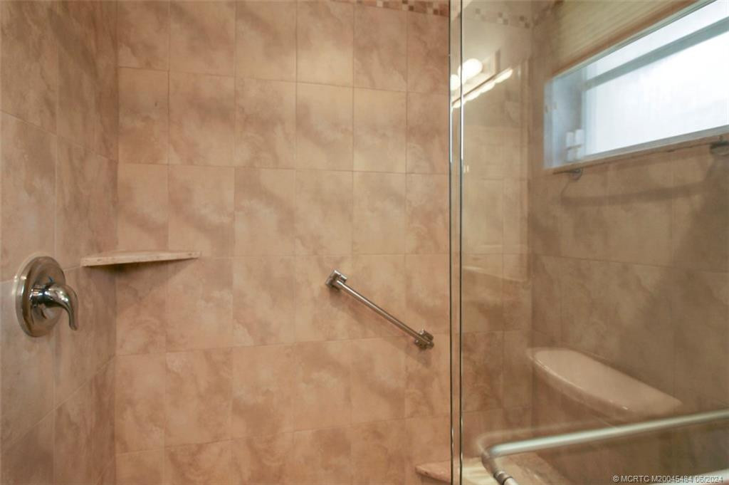 updated master bathroom