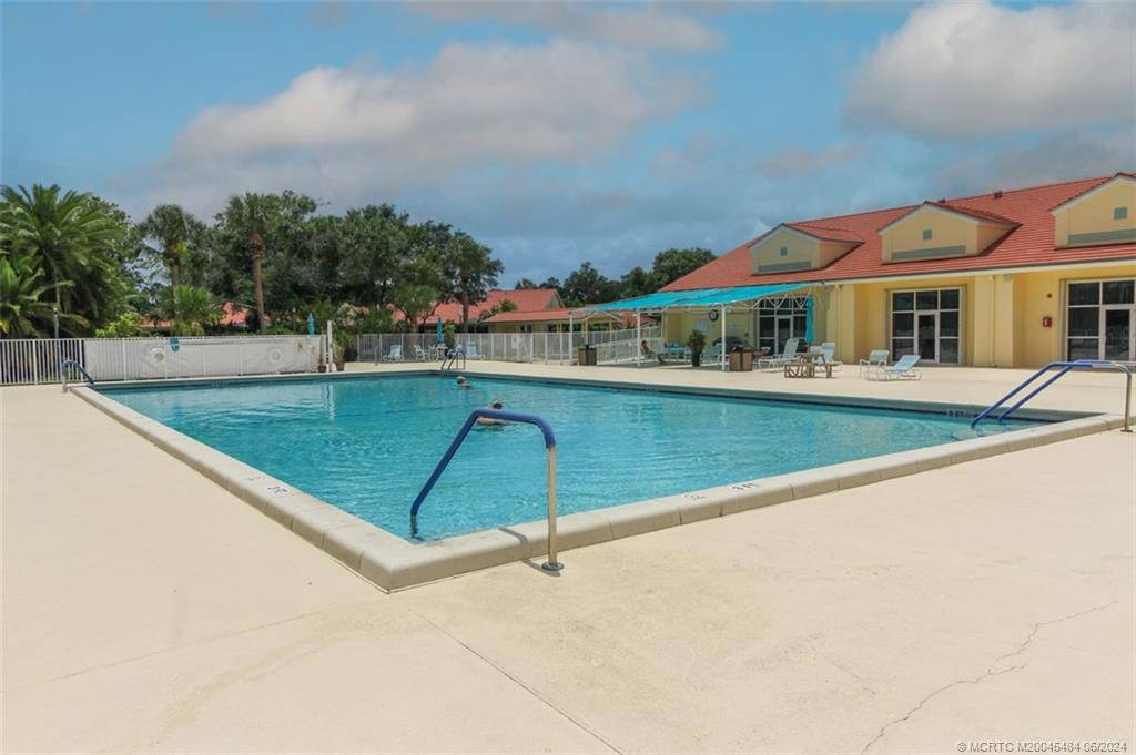 secured community pool