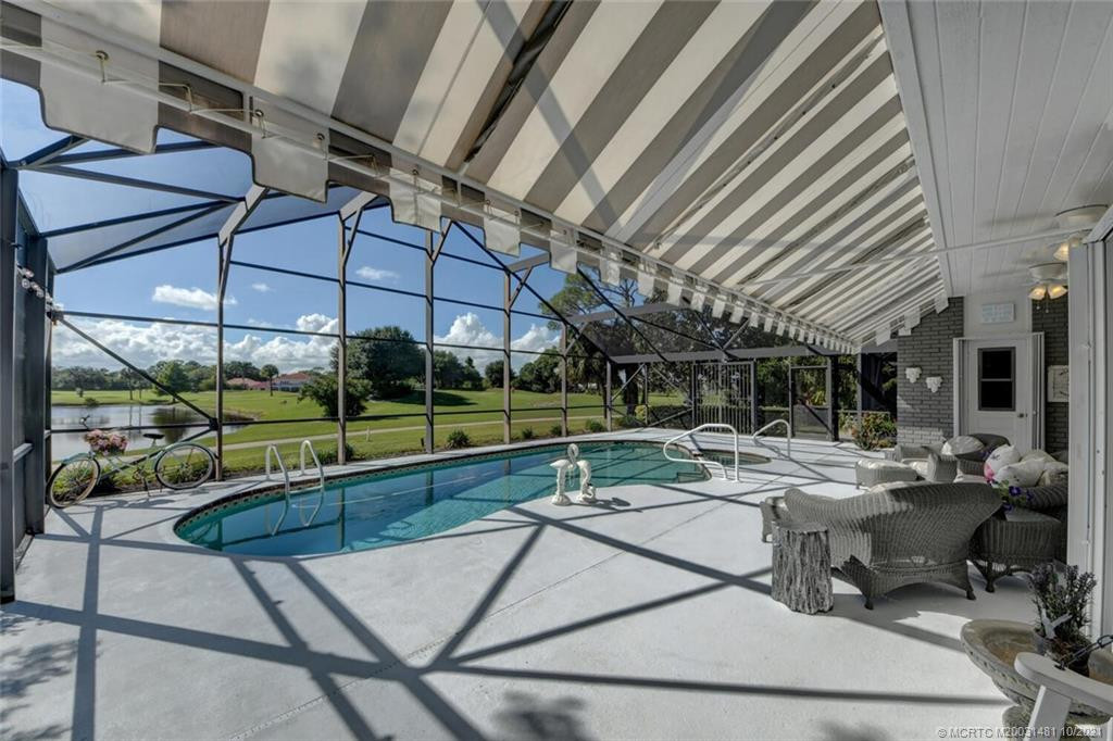 Patio and Pool