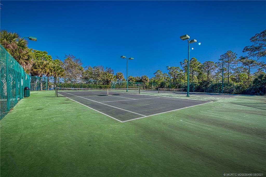 Lighted Tennis Courts