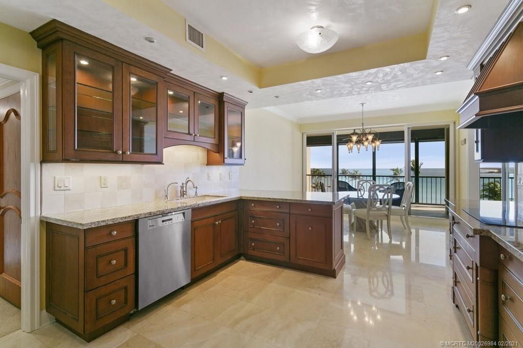 beautiful view from the kitchen