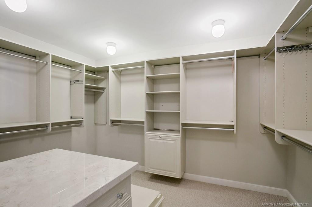 main bedroom walk-in closet