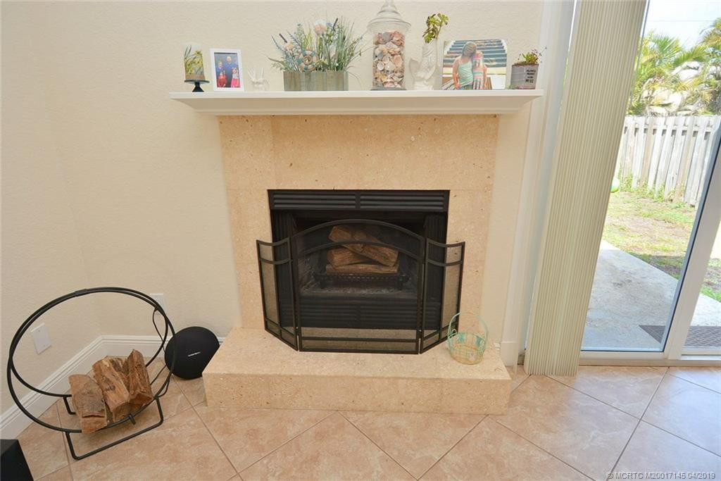 Wood Burning Fireplace