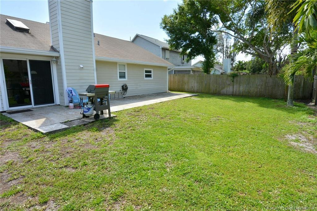 Fully Fenced Backyard
