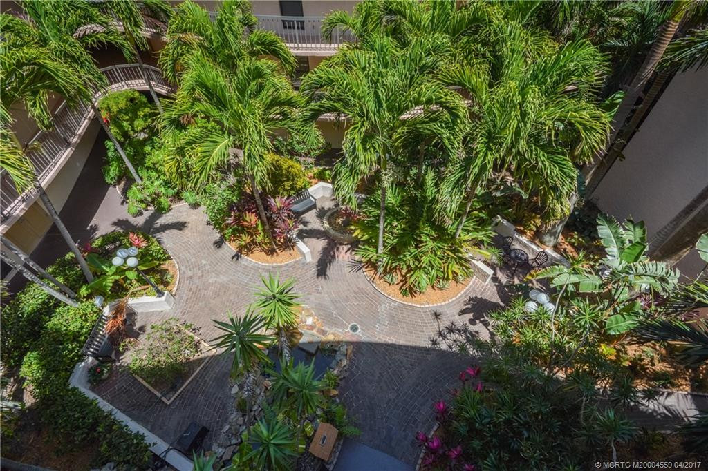 Atrium view from fourth floor walkways