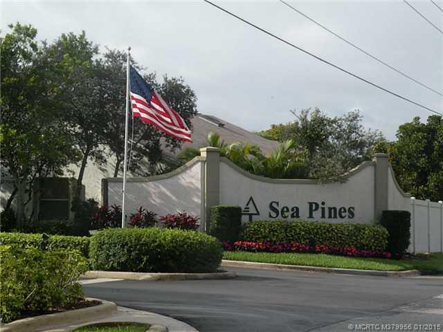 Exterior Front. Front Entrance to Sea Pines