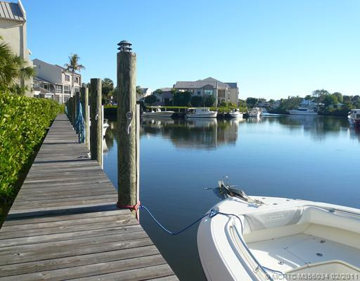 Waterfront/Dock/Pier. You could put your boat here for $50/month, just steps from the condo & minutes to the Inlet, check availability