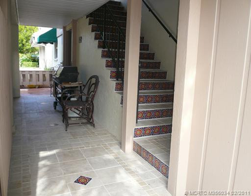 Other. Landing & Stairs have the Palm Beach Mizner look with hand-laid mosaic tile