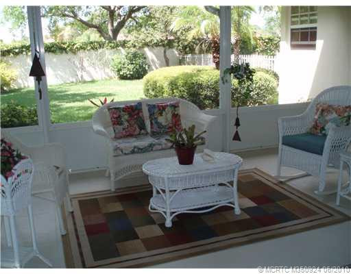 Patio/Deck. WONDERFUL SCREENED ROOFED PATIO OVERLOOKING PRIVATE BACKYARD