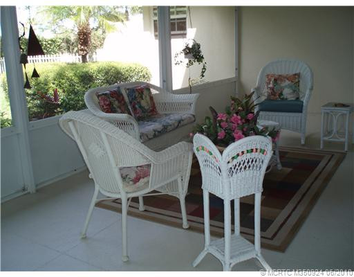 Patio/Deck. INTERIOR PORCH PHOTO