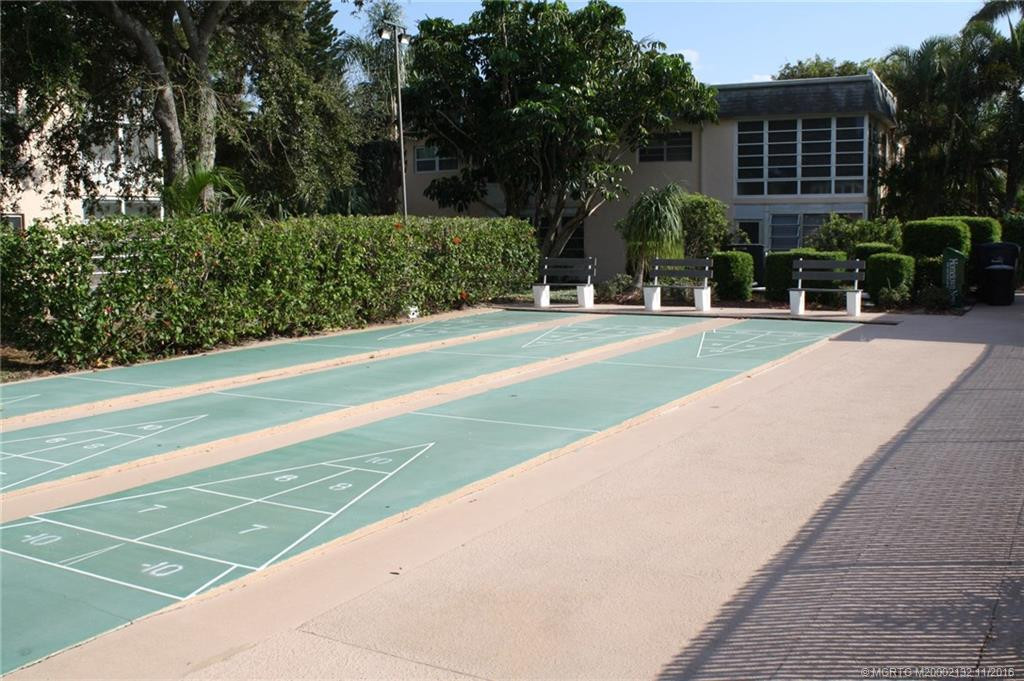 Have fun and get some exercise playing shuffleboard.