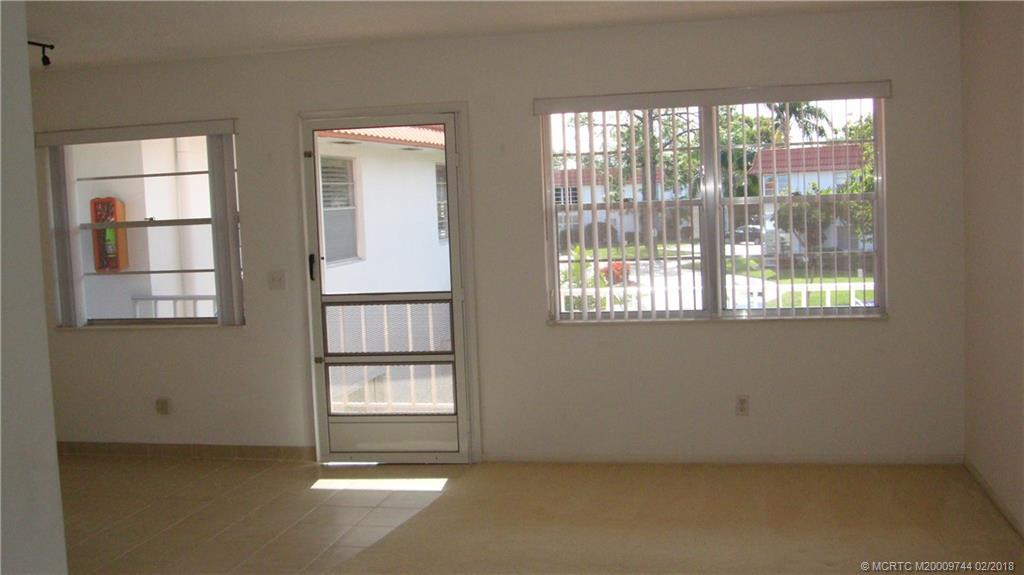 Living room with dining area just to the left.