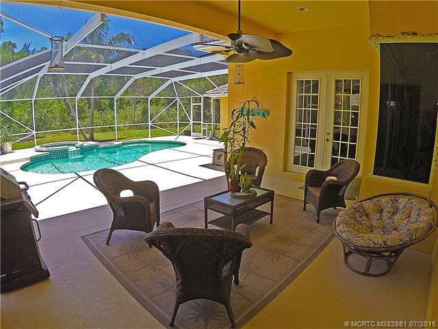 Patio/Deck. Florida lifestyle at it s finest!
