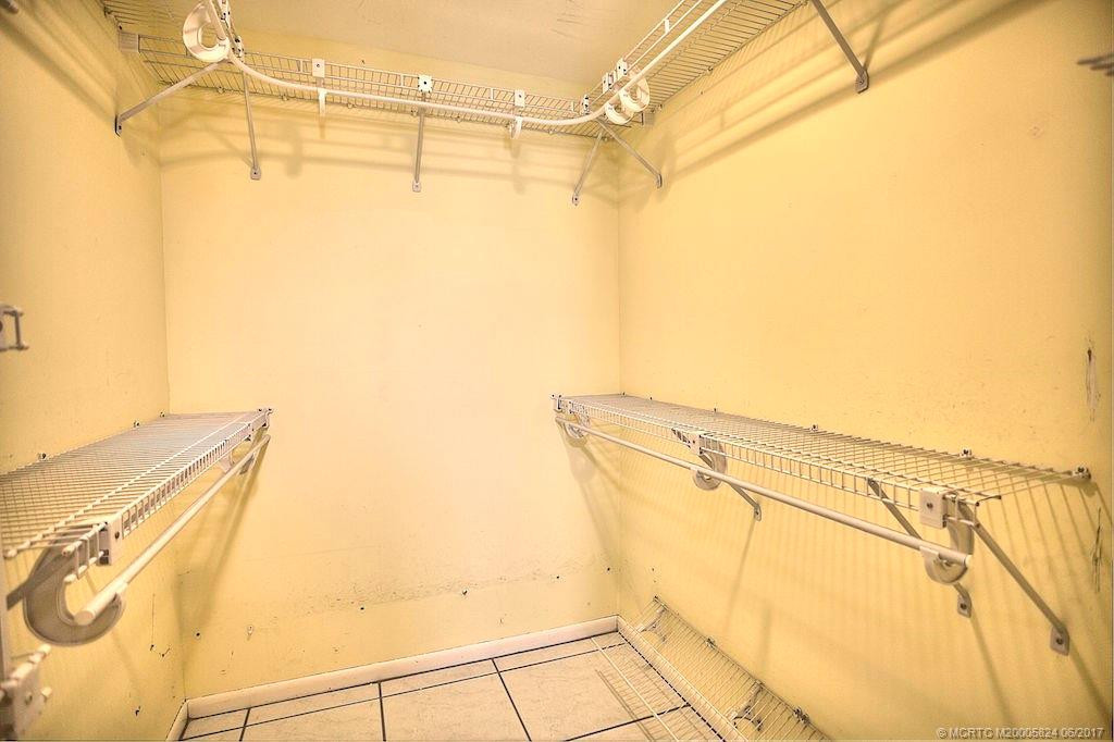 Very large walk-in Master closet