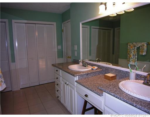 Master Bath/Spa. DOUBLE SINK VANITY OF GRANITE AND SEA SHELL SINKS PROVIDE THE ELEGANCE AND CUSTOM FEATURES OF THIS SEASIDE RETREAT!