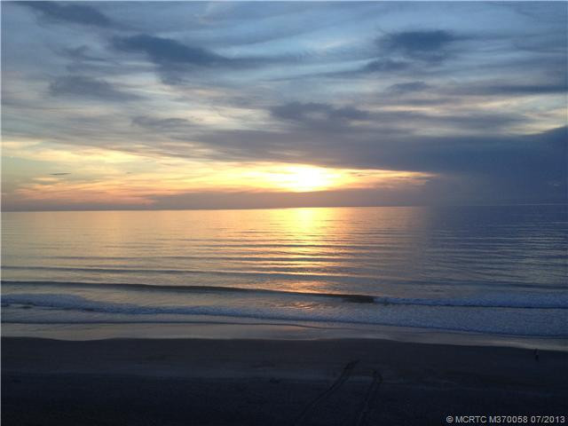 View. Sunset