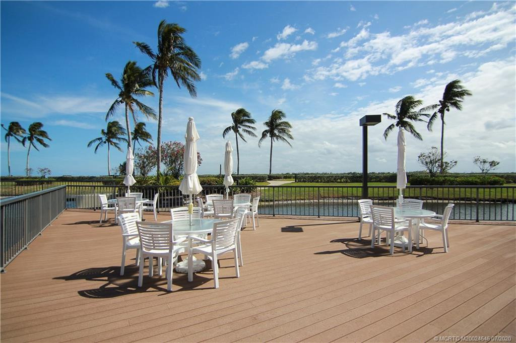 Condo amenities- common area deck