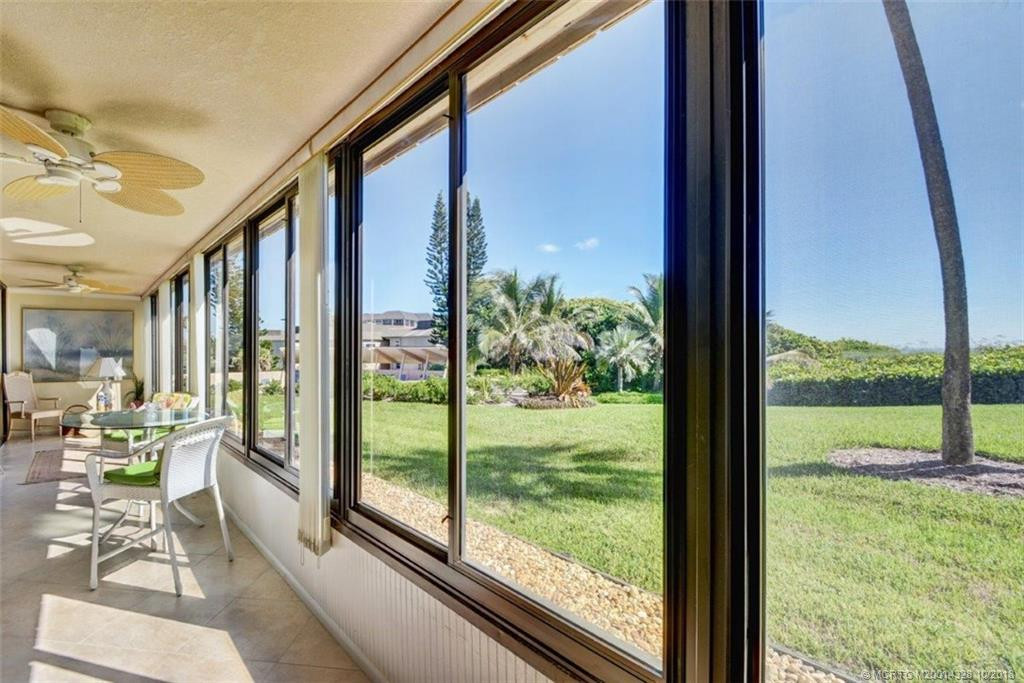 Tropical View from Balcony