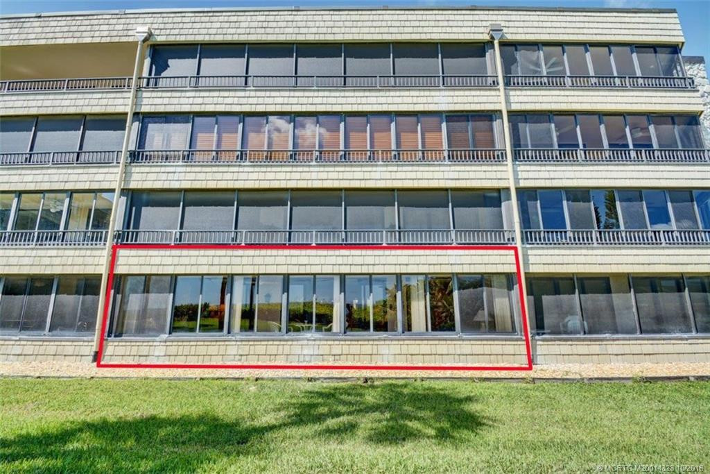Unit 102 Balcony from Ocean Front