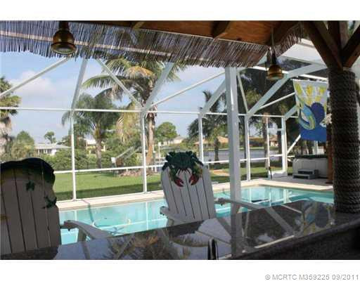 Waterfront/Dock/Pier. tiki & pool area