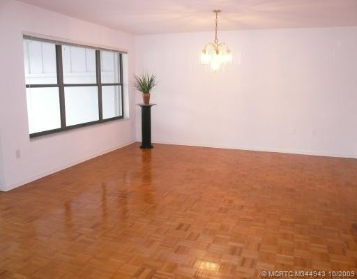 Dining Room. Parquet Floors create a warm and inviting ambiance