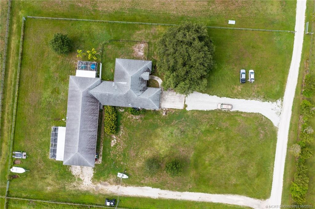 Aerial of main home & attached apartment