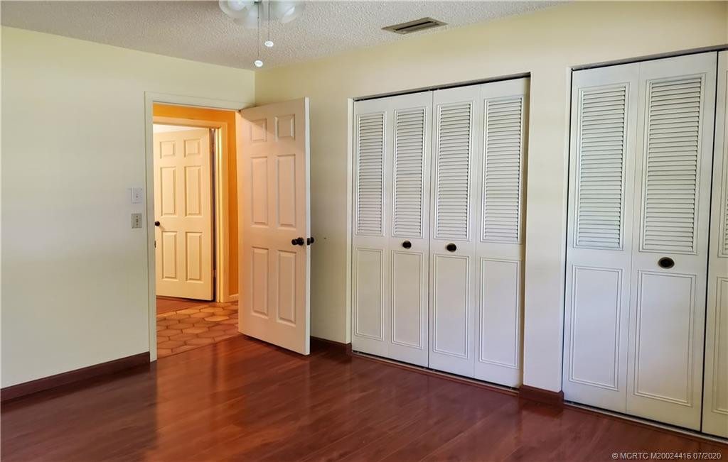 Bedroom 2 with 2 closets