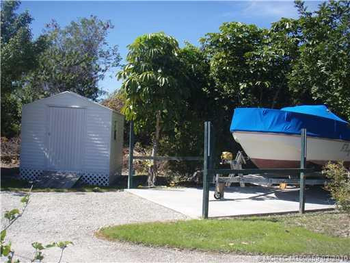 Other. Storage shed & Concrete Boat Pad