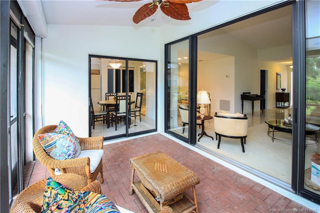 Covered and Screened Patio