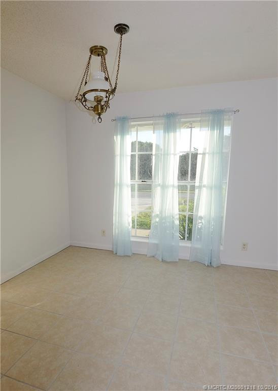 Living room with new tile