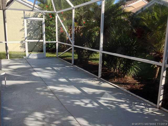 Patio/Deck. Oversized Lanai