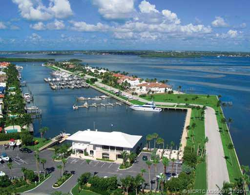 Aerial View. Sailfish Point Marina