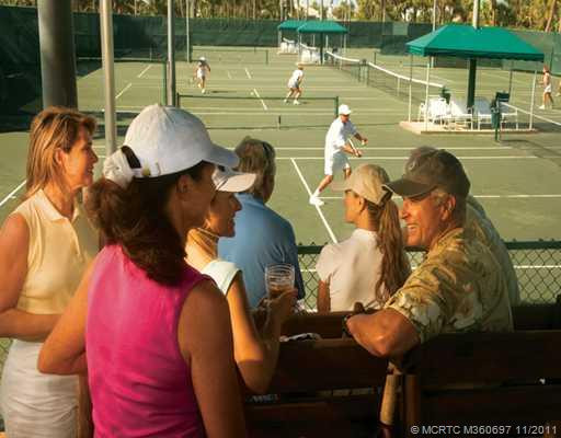 Tennis Court. Sailfish Point Har Tru Tennis Courts