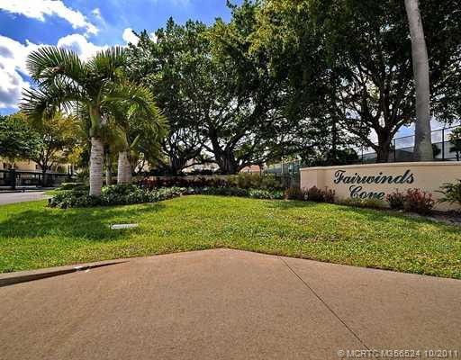 Other. Welcome to Fairwinds Cove. Located directly on the causeway to Hutchinson Island. Great place to walk or jog and everyone has a bicycle.